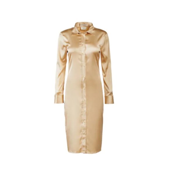 Bottega Veneta Silk Women's Long Sleeve Dress, Size 40, New with Tag. - Picture 1 of 16